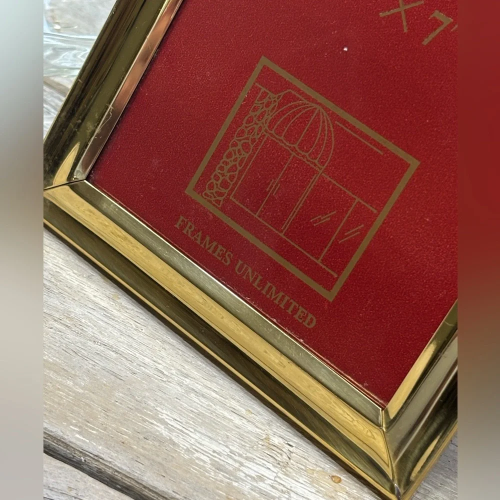Vintage solid brass